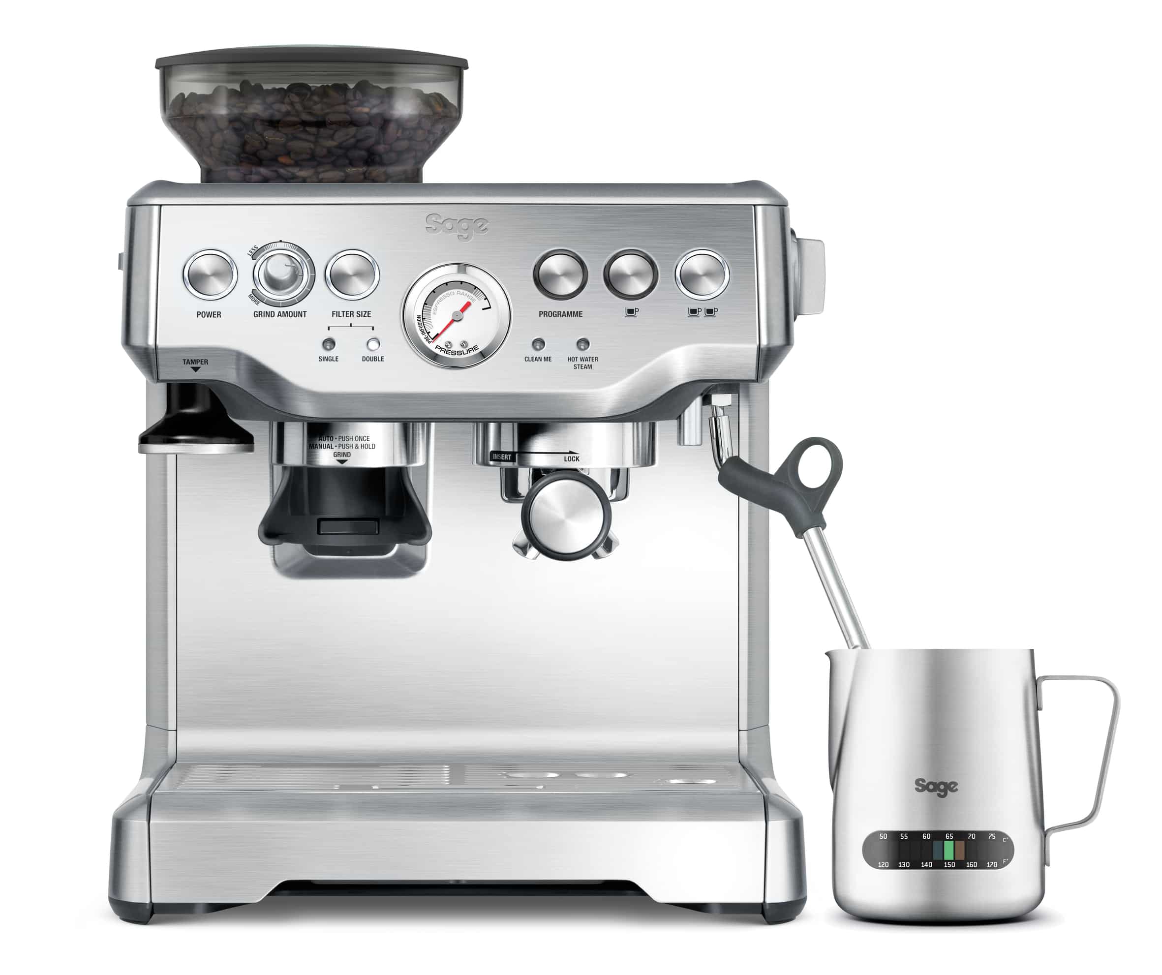 SAGE The Barista Express™ - Zwarte Roes