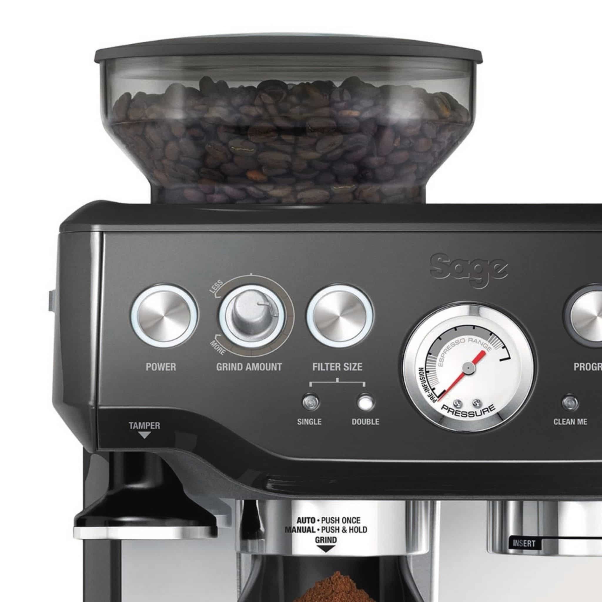 sage the barista express bonen