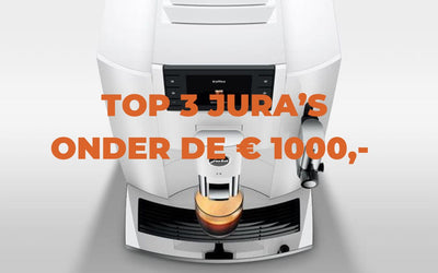 The 3 best JURA coffee machines under 1000 EURO 