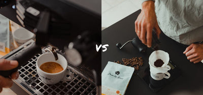 What is the difference between espresso and filter coffee? 