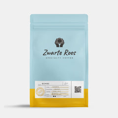 Zwarte Roes Ethiopia Bombe single origin koffiebonen 250 gram