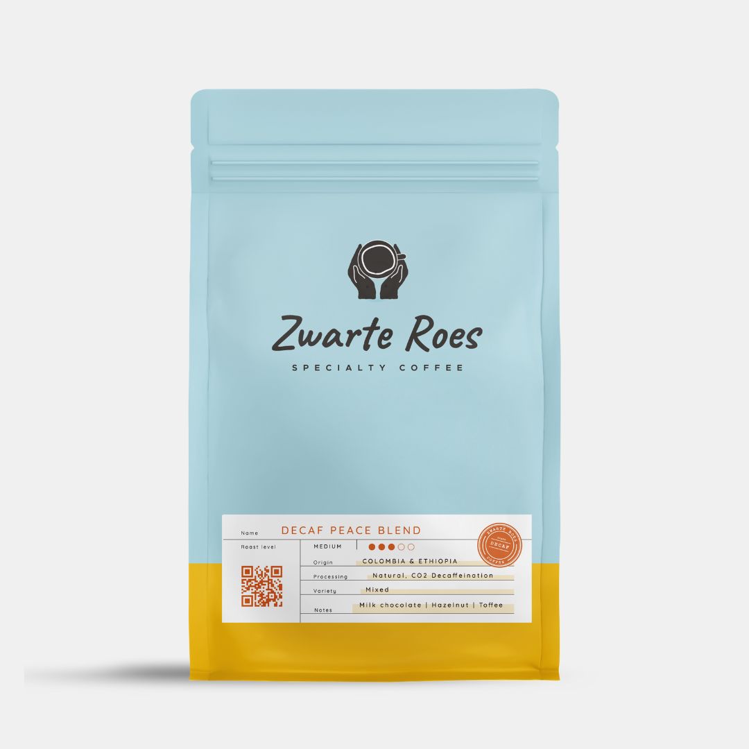 DECAF Peace Blend cafeïnevrije koffie 250 gram - Too Good To Go actie