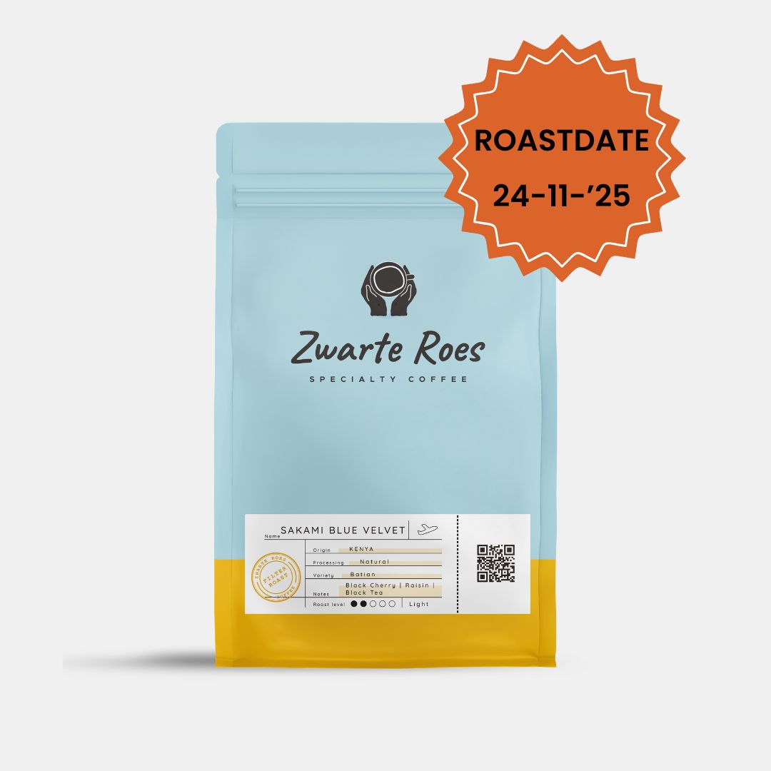 ACTIE - 250g Sakami Blue Velvet - Filter Grind - Roast date 24-11-'25