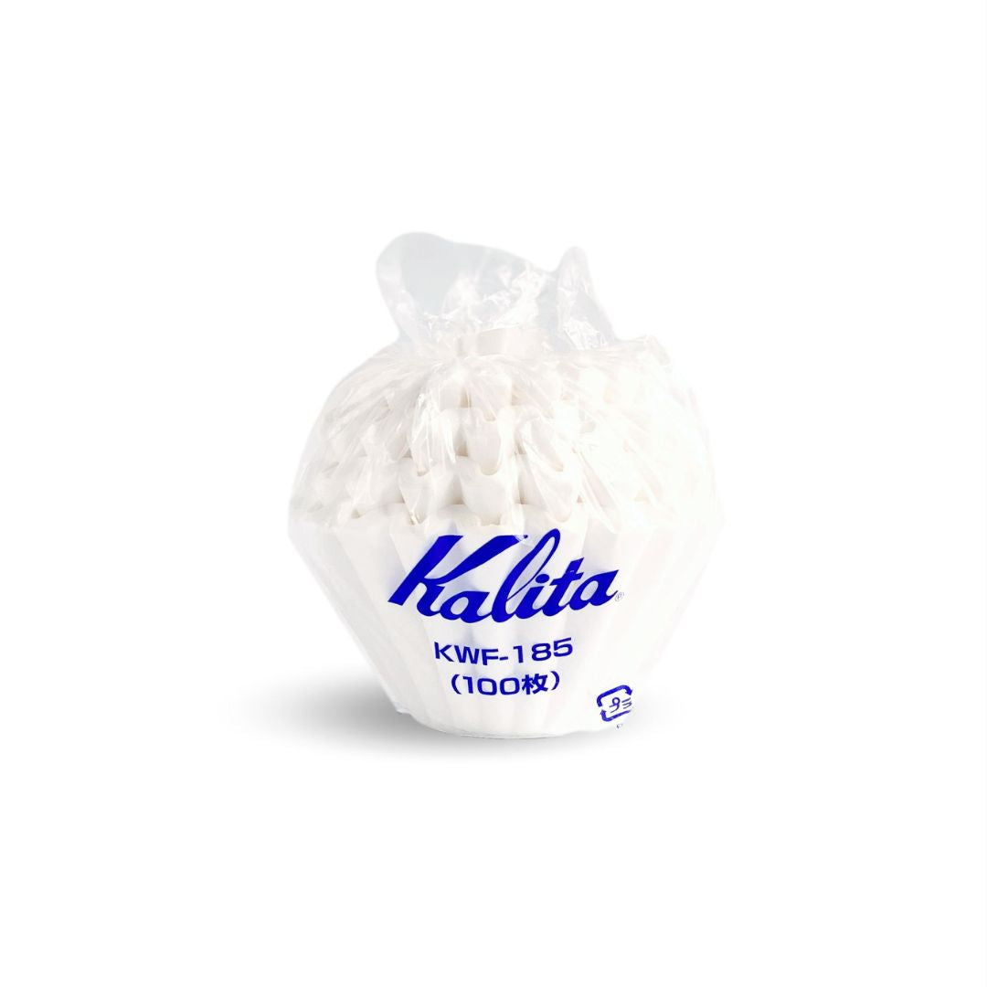 Kalita Wave Paper Filter (155 en 185) - 100 stuks - Zwarte Roes