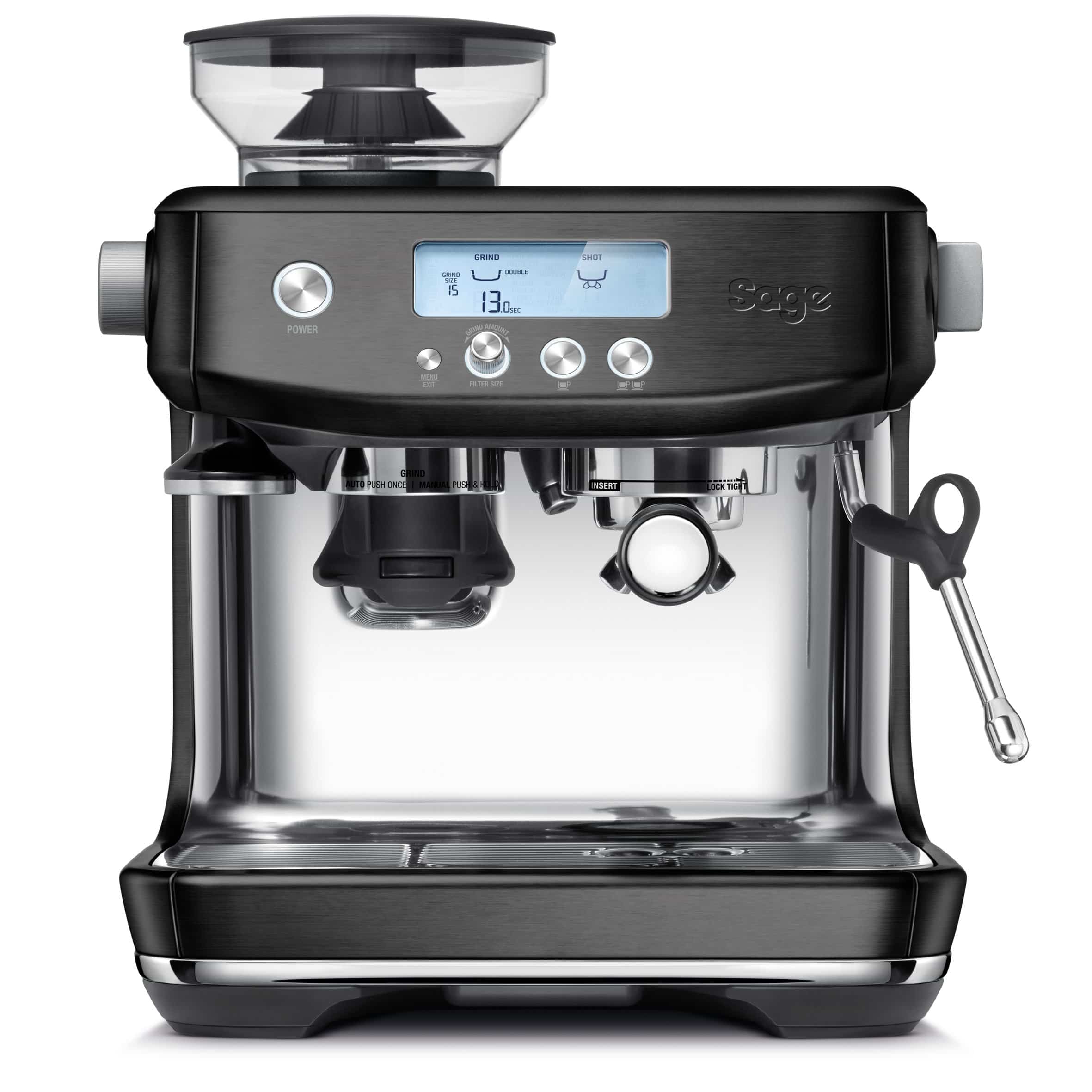 barista pro black stainless