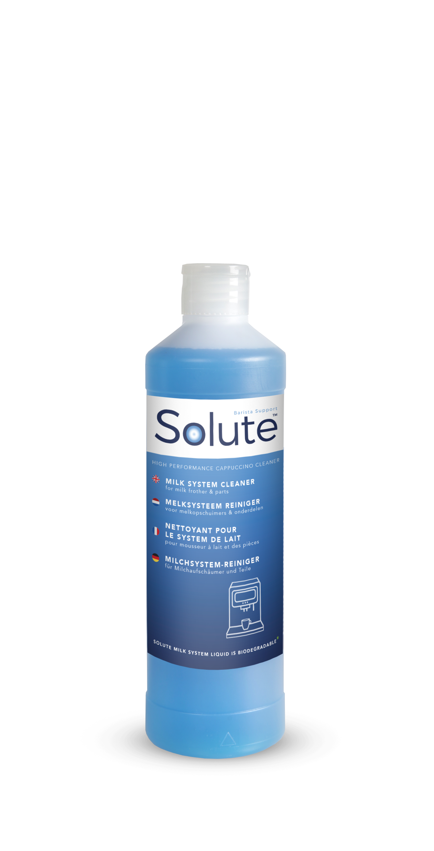 Solute Milk System Cleaner 250 ML - Zwarte Roes