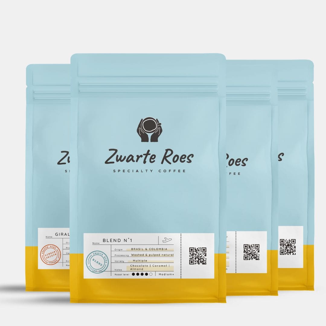 Tasting pack fresh coffee beans (4 x 250g) 