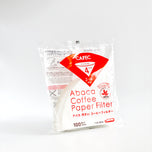 Cafec ABACA Filter Paper - size 4 - for Hario V60 (100 pc) - Zwarte Roes