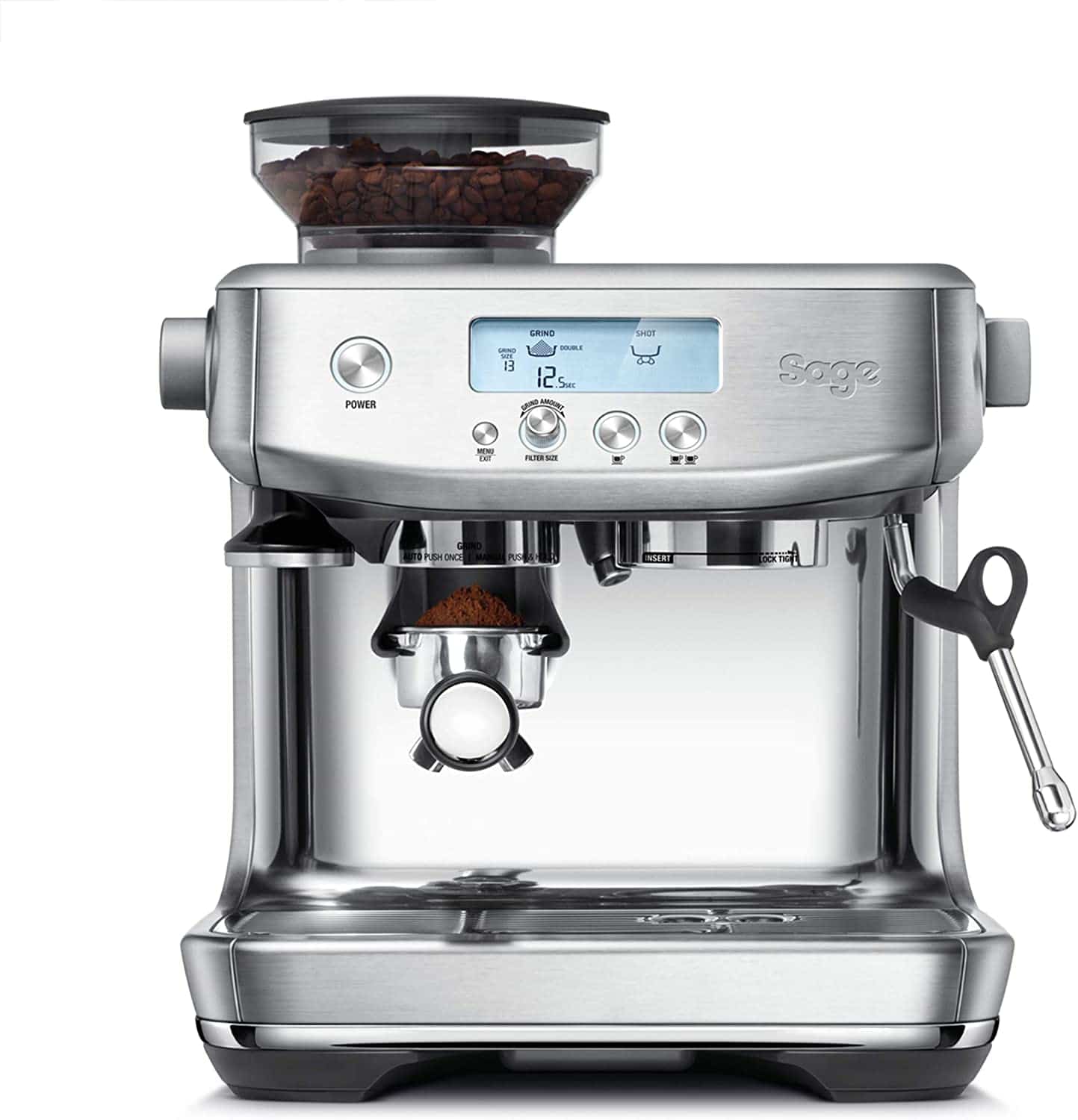 barista pro stainless steel