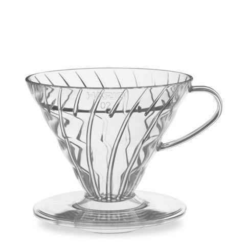 Hario V60 - 02 dripper clear VD-02T-21-2 - Zwarte Roes
