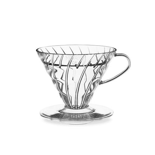 Hario V60 - 01 dripper clear VD-01T-21-2 - Zwarte Roes