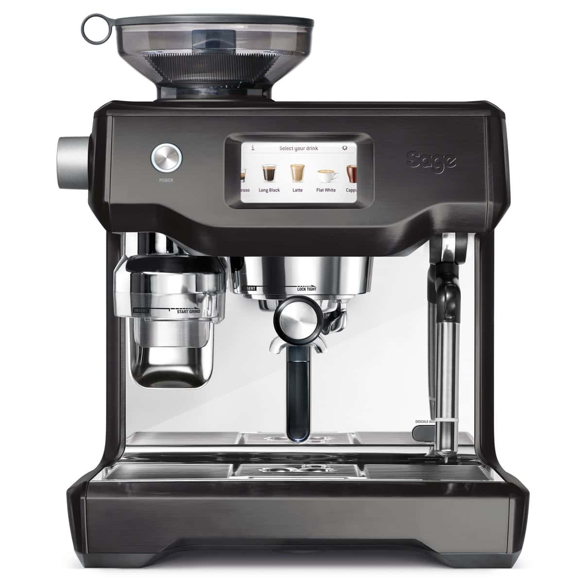 oracletouch black stainless