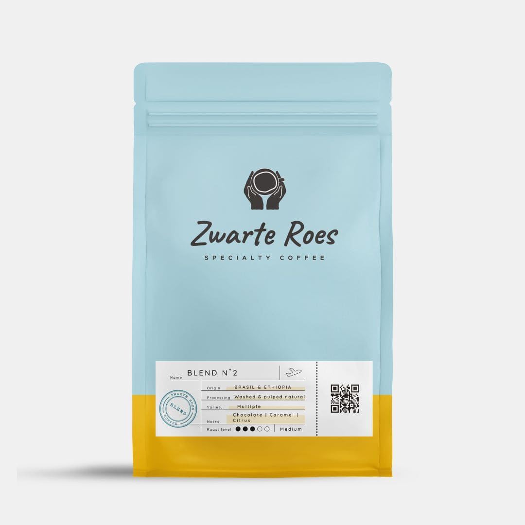 Proefpakket verse koffiebonen (4x 250g) - Zwarte Roes