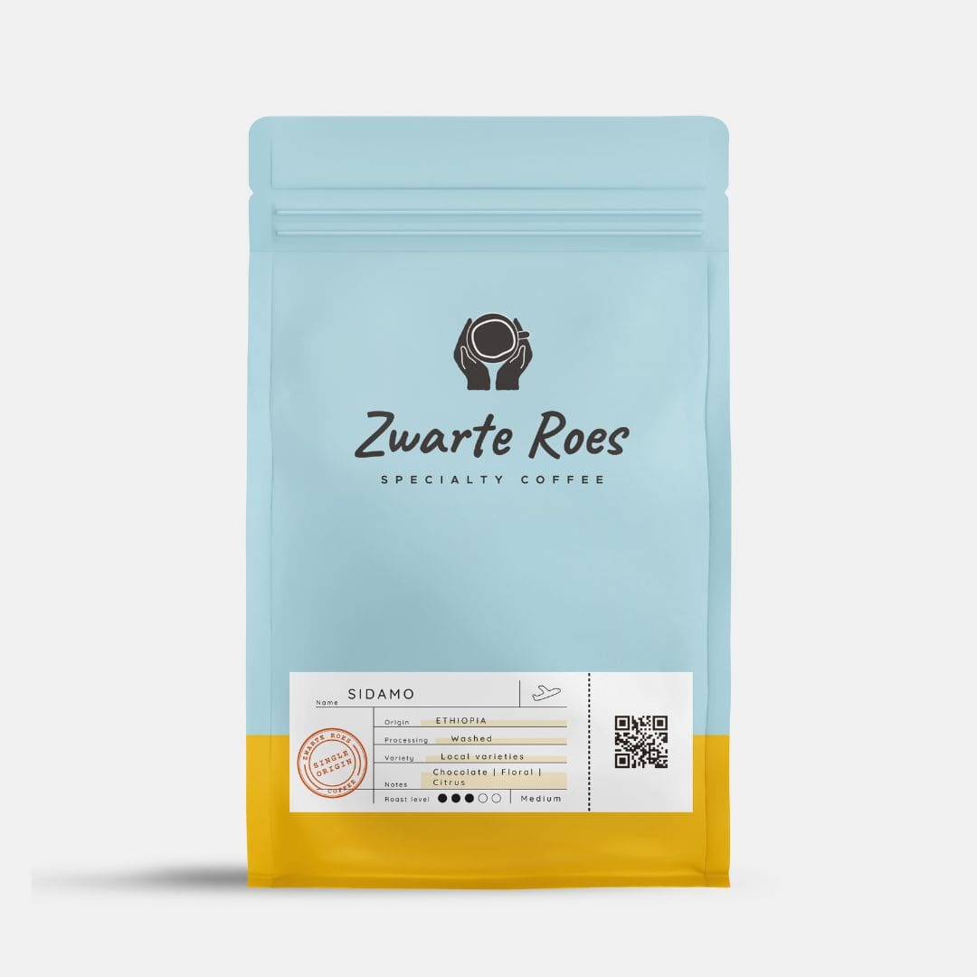 Proefpakket verse koffiebonen (4x 250g) - Zwarte Roes